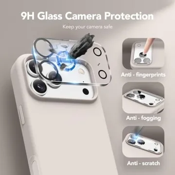 GONEZ Magnetic Case for iPhone 17 Pro with Protectors