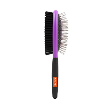 Hartz Groomer's Best Combo Dog Brush for All Breeds