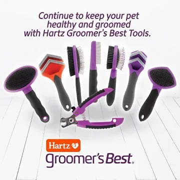 Hartz Groomer's Best Combo Dog Brush for All Breeds