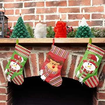 Minatee Christmas Candle Set - 4 Large Scented Candles