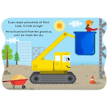Construction Crane - Touch and Feel Board Book - Sensory Board Book