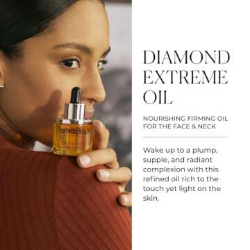 Natura Bissé Diamond Extreme Oil | Firming Face & Neck Oil for All Skin Types, 1 Oz