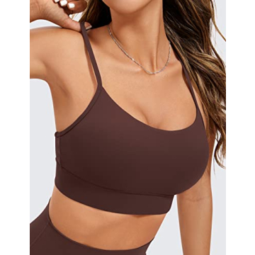 CRZ YOGA Butterluxe Comfortable Sports Bra for Every Workout