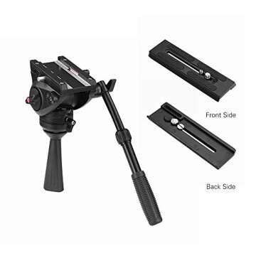 Andoer 70inch Tripod with 360° Fluid Head for Cameras