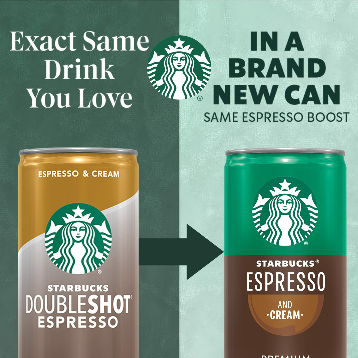 Starbucks Espresso & Cream Coffee 12 Pack Cans