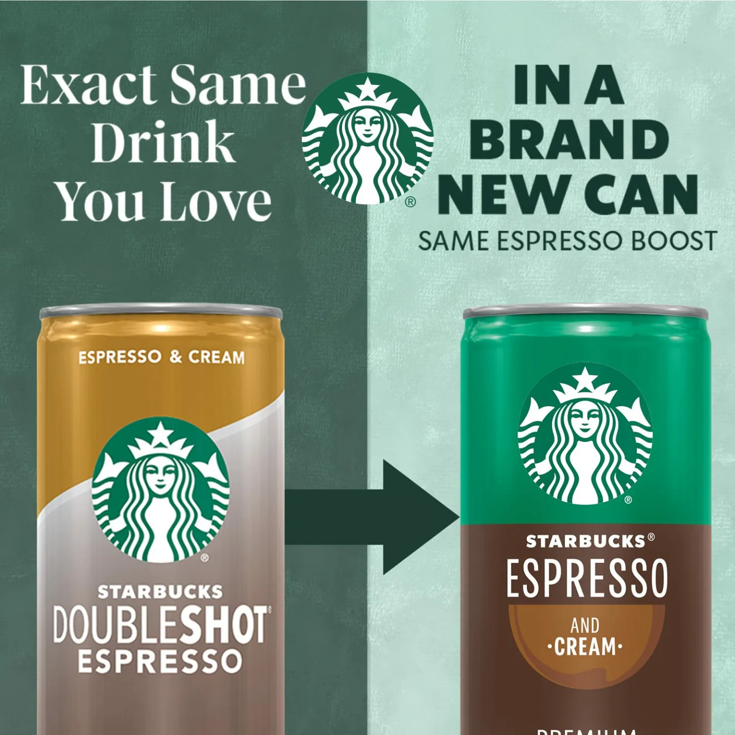 Starbucks Espresso & Cream Coffee 12 Pack Cans