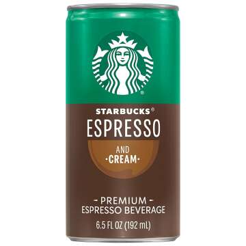 Starbucks Espresso & Cream Coffee 12 Pack Cans