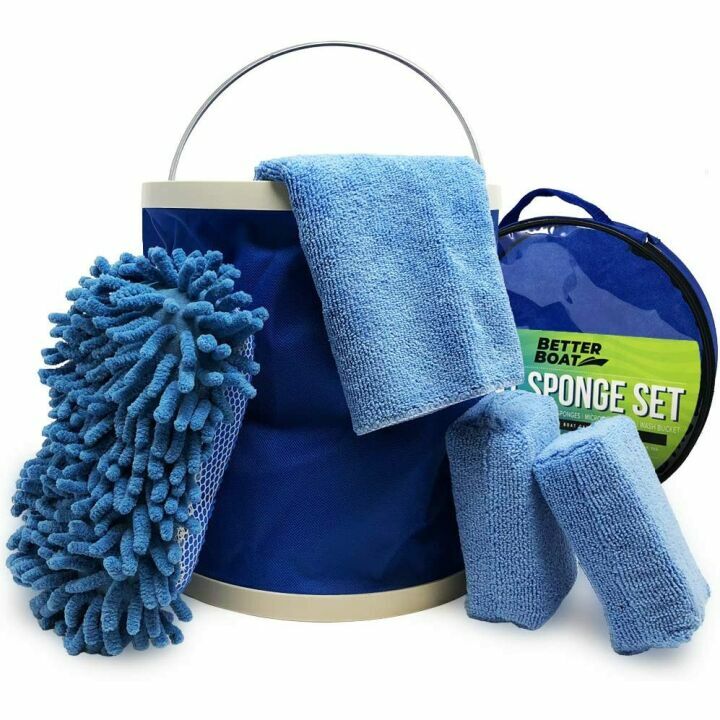 Non Scratch Microfiber Boat & Car Cleaning Kit