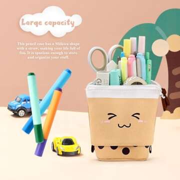 Cute Pop Up Pencil Case for Kids - Fun & Practical