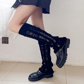 Stylish YELAIVP Women's Leg Warmers for Trendy Looks