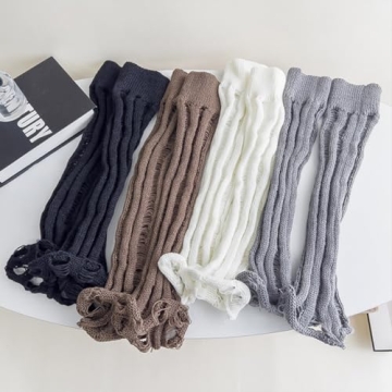 Stylish YELAIVP Women's Leg Warmers for Trendy Looks