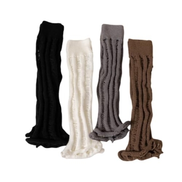Stylish YELAIVP Women's Leg Warmers for Trendy Looks