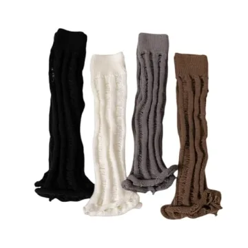 Stylish YELAIVP Women's Leg Warmers for Trendy Looks