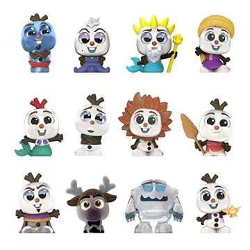 Disney Doorables Olaf Presents Collection Peek, Collectible Blind Bag Figures, Kids Toys for Ages 5 Up, Amazon Exclusive by Just Play