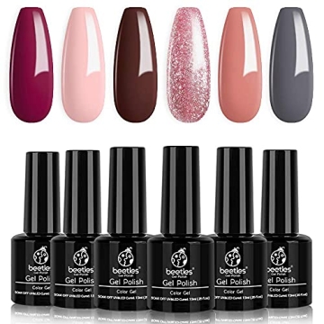 Beetles Gel Nail Polish Set for Bridal Nail Art