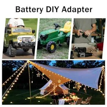 Power Wheel Adapter for Milwaukee 12V Battery with Fuse