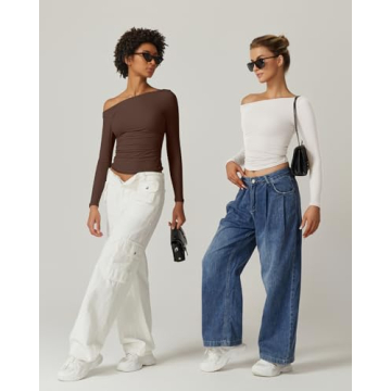 QINSEN Off Shoulder Fitted Top Perfect for Any Occasion