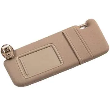 Ezzy Auto Beige Sun Visor for Toyota Venza 2009-2016