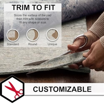 Mohawk Home Non Slip Rug Pad Gripper for All Floors