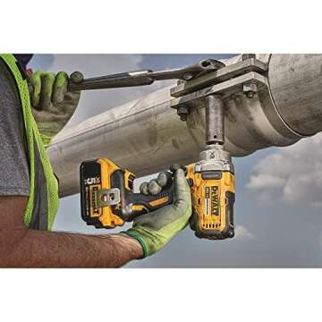 DEWALT 20V MAX XR Impact Wrench, Cordless, 1/2-Inch with Detent Pin Anvil, 330-lbs of Torque, 3,100 IPM, Bare Tool Only (DCF894B)