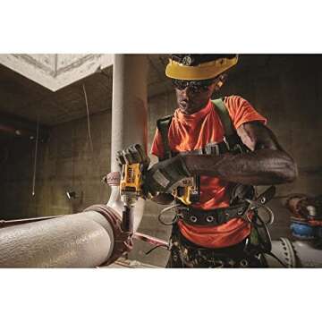 DEWALT 20V MAX XR Impact Wrench, Cordless, 1/2-Inch with Detent Pin Anvil, 330-lbs of Torque, 3,100 IPM, Bare Tool Only (DCF894B)