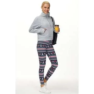 THE GYM PEOPLE Women's Half Zip Pullover Sweatshirt Fleece Stand Collar Crop Sweatshirt with Pockets Thumb Hole Grey