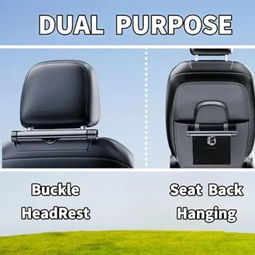 Sleek Car Trash Bin Easy Installation with Eco-Friendly Bags