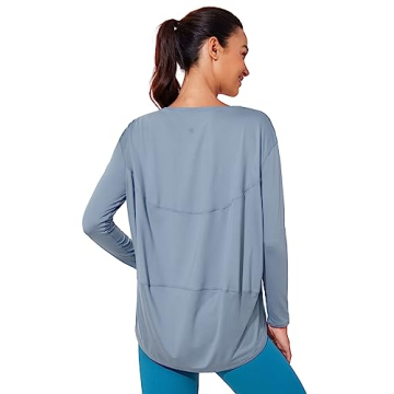 CRZ YOGA Womens Lightweight Long Sleeve Workout Shirt