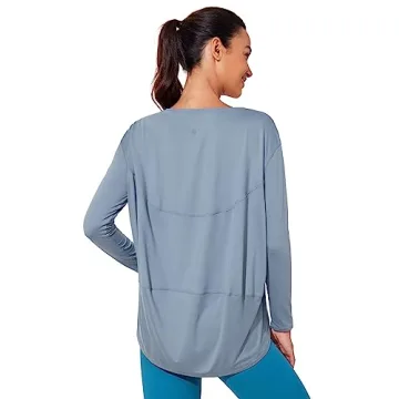 CRZ YOGA Womens Lightweight Long Sleeve Workout Shirt
