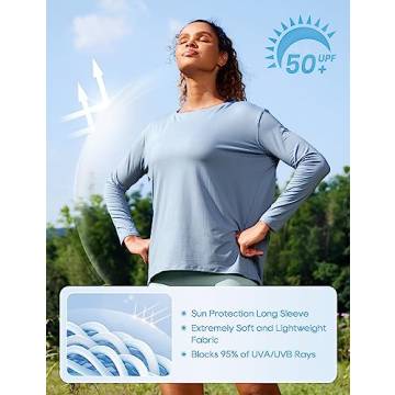 CRZ YOGA Womens Lightweight Long Sleeve Workout Shirt