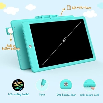BUKEBU LCD Writing Tablet for Kids - Fun & Eco-Friendly