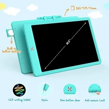 BUKEBU LCD Writing Tablet for Kids - Fun & Eco-Friendly