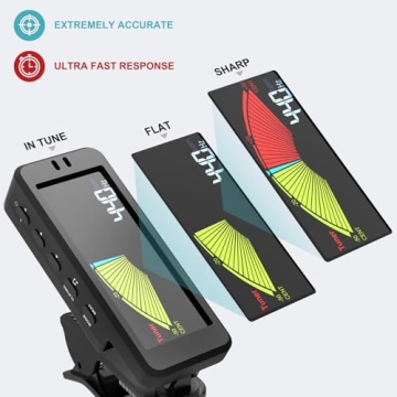 Digiroot 3-in-1 Guitar Tuner Metronome Tone Generator