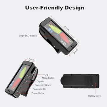 Digiroot 3-in-1 Guitar Tuner Metronome Tone Generator