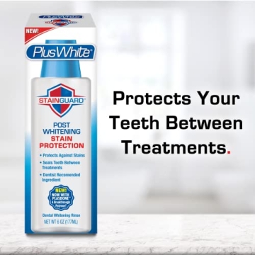 Plus White Whitening Mouthwash - Protects Against Stains