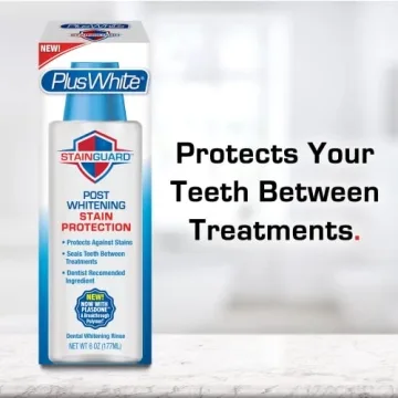 Plus White Whitening Mouthwash - Protects Against Stains