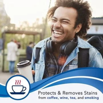 Plus White Whitening Mouthwash - Protects Against Stains