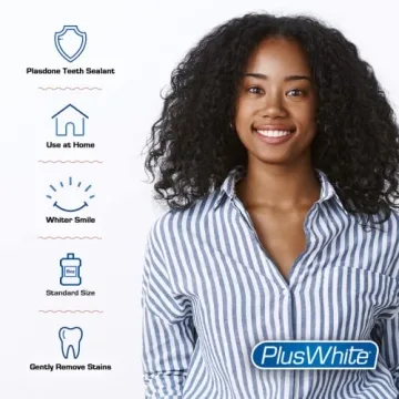 Plus White Whitening Mouthwash - Protects Against Stains