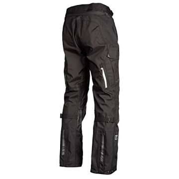 KLIM Men's Carlsbad Adventure Motorcycle Pants - Size 34 - Stealth Black