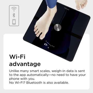 Withings Body+ Wi-Fi Bathroom Scale for Weight & Body Fat