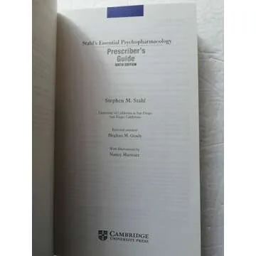 Prescriber's Guide: Stahl's Essential Psychopharmacology