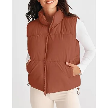 Cozy Women's Puffer Vest - Warm & Stylish Winter Layering