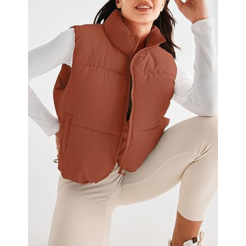 Cozy Women's Puffer Vest - Warm & Stylish Winter Layering