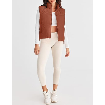 Cozy Women's Puffer Vest - Warm & Stylish Winter Layering