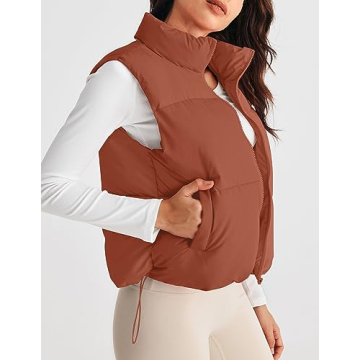Cozy Women's Puffer Vest - Warm & Stylish Winter Layering
