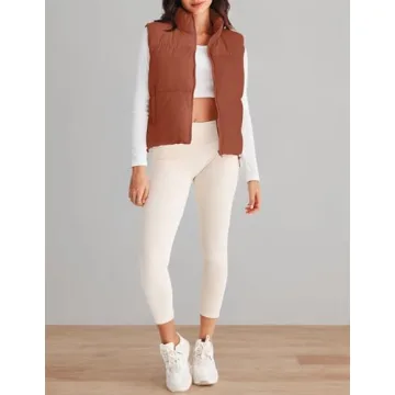 Cozy Women's Puffer Vest - Warm & Stylish Winter Layering