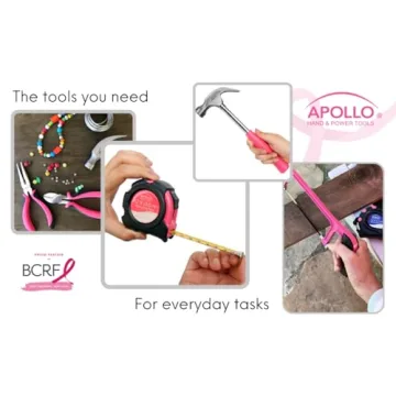 Apollo Tools Complete Household Tool Set - Perfect for DIY