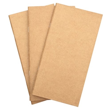 newestor Travelers Notebook Refills Set of 3 for Creative Journaling