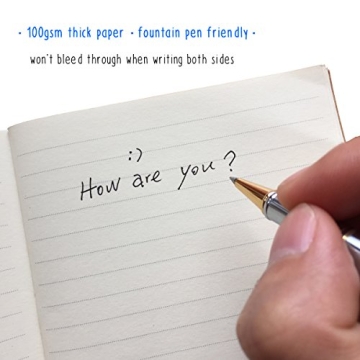 newestor Travelers Notebook Refills Set of 3 for Creative Journaling