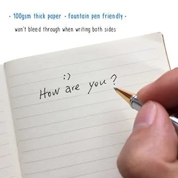 newestor Travelers Notebook Refills Set of 3 for Creative Journaling